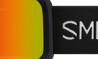 Smith Transfer Low Bridge Snow Goggles In Black