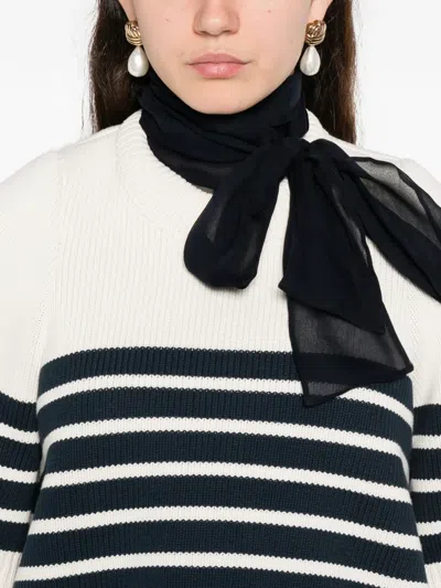 N°21 Striped-pattern Sweater In Multi