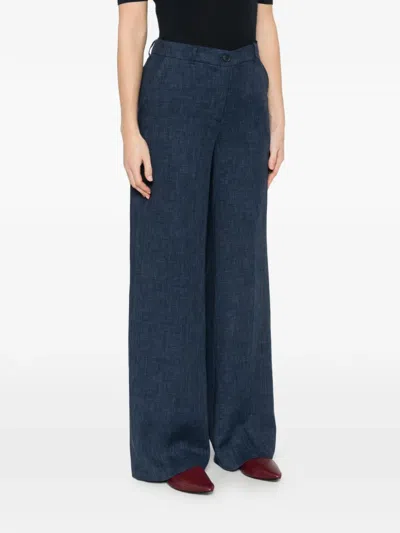 P.a.r.o.s.h Button Trousers In Blue