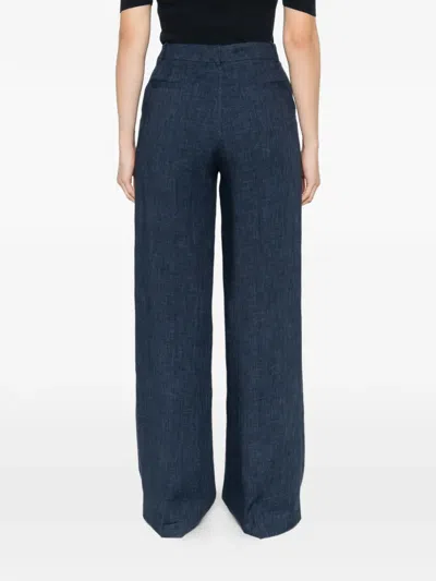 P.a.r.o.s.h Button Trousers In Blue