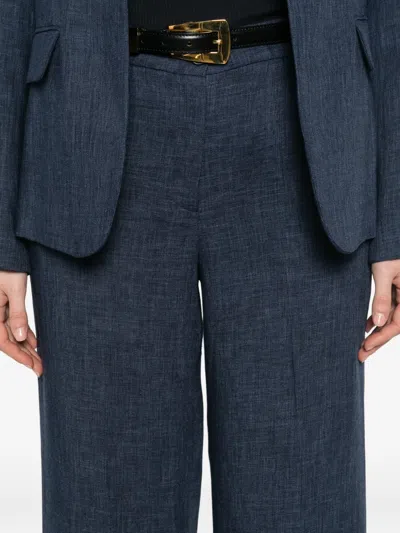 P.a.r.o.s.h Button Trousers In Blue