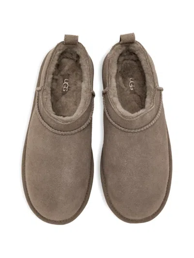Ugg Pull-tab Slippers In Brown