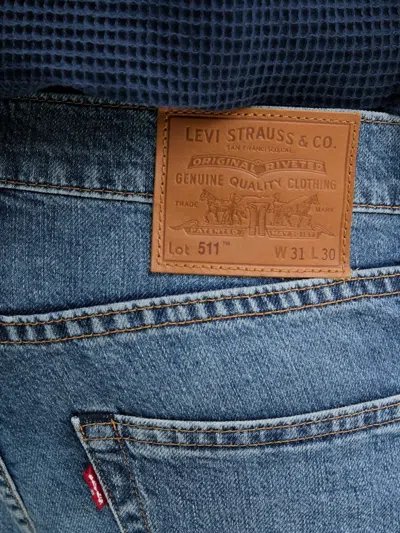 Levi's 511 Slim Jeans A Step Ahead In Blue