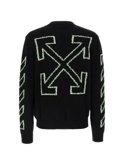 Off-white Sweater Men In Black