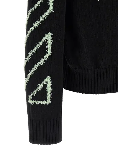 Off-white Sweater Men In Black
