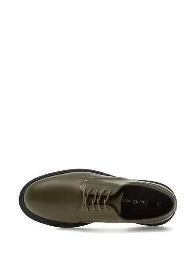 Filling Pieces Clean Derby Trainers In Multi