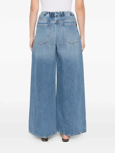Weekend Max Mara Elasticated Five-pockets Jeans In Blue