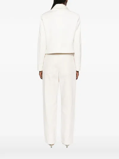 Joseph Abbe Collared Jacket In White