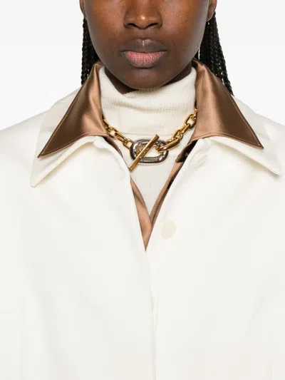 Joseph Abbe Collared Jacket In White