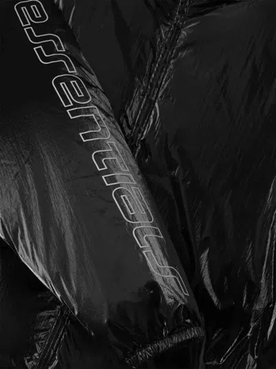 Essentials Logo-sleeve Jacket In Blue