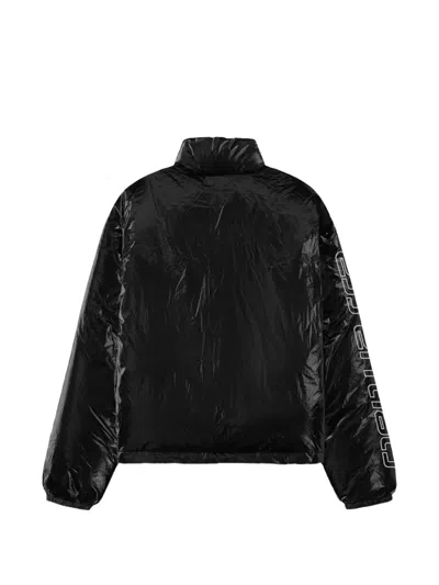 Essentials Logo-sleeve Jacket In Blue