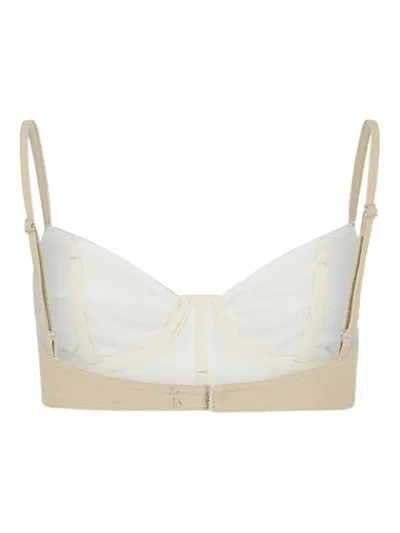 Dsquared2 Strapless Top In Brown