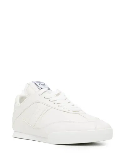 Chloé Kick Leather Sneaker In White