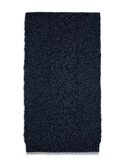 Paul & Shark Wool Cashmere Scarf In Black