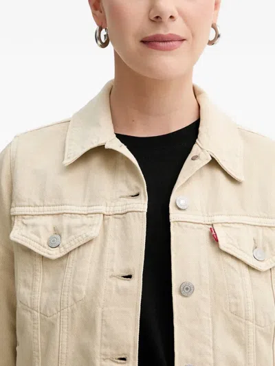 Levi's Buttoned Jacket In Neutral