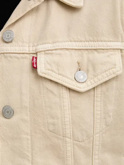 Levi's Buttoned Jacket In Neutral