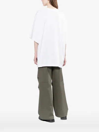 We11 Done Logo T-shirt In White