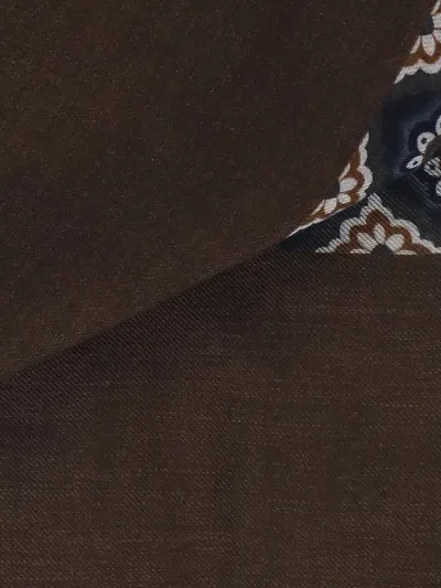 Altea Patterned Scarf In Brown