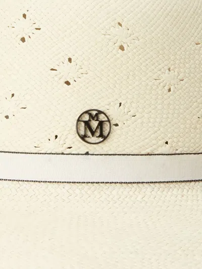 Maison Michel Blanche Hat In White