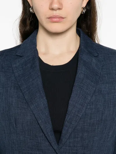 P.a.r.o.s.h Pocket Blazer In Blue