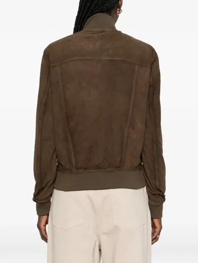 P.a.r.o.s.h Buttoned Flap-pocket Jacket In Brown