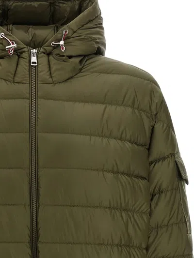 Moncler Mini Micro Ripstop Lined Coat With Adjustable Hood In Multi