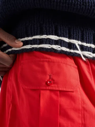 Prada Bootsausschnitt-pullover Aus Wolle In Black