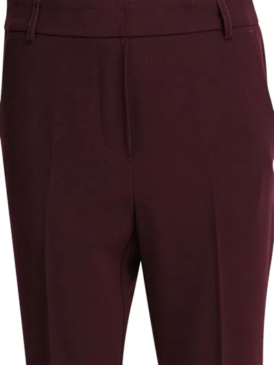 Semper Pants With Elasticized Waist In Red