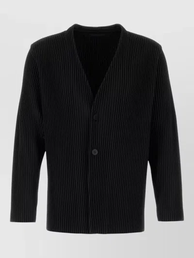 Issey Miyake Polyester Blazer In Black