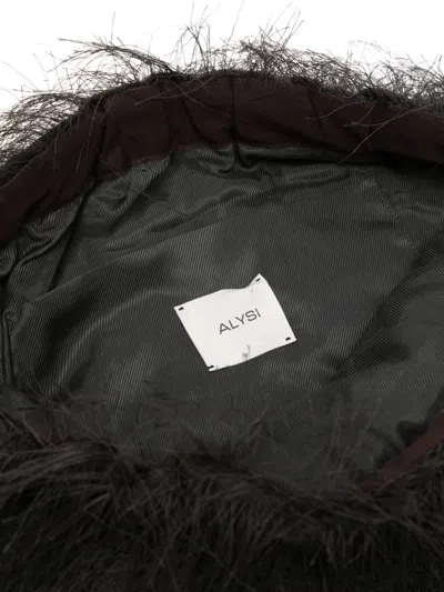 Alysi Herno Herno Quilted Polyester Microfiber Jacket With Zip In Black