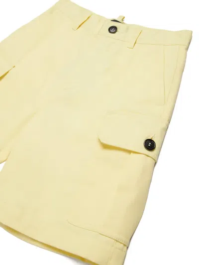 Dsquared2 Cargo-pocket Shorts In Yellow
