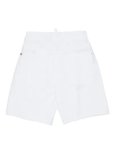 Dsquared2 Button-fastening Shorts In White