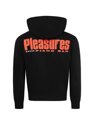 Pleasures Piano Bar Pullover Hoodie In Black