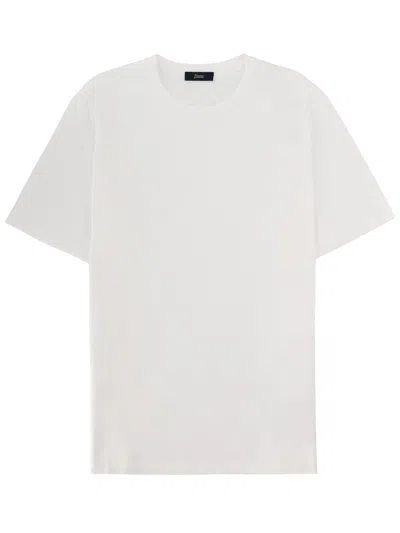 Herno Regular Fit T-shirt In White