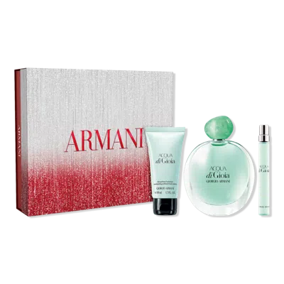 Armani Collezioni Armani Beauty Acqua Di Gioia Eau De Parfum 3-piece Gift Set
