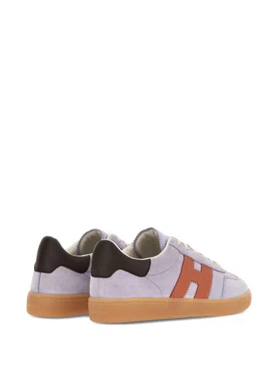 Hogan Cool Side H Patch Sneakers In Neutral