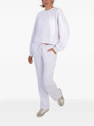 On/off Essentials The Solace Crew Neck Pullover In White