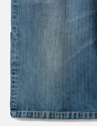 Evisu Multipocket Denim Shorts In Blue