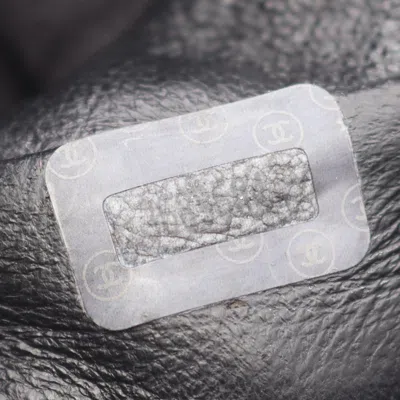 Pre-owned Chanel Black Leather Backpack ()