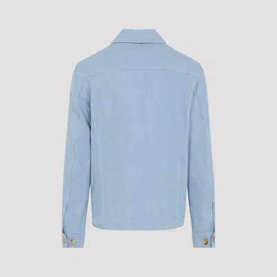 Kiton Jacket In Blue