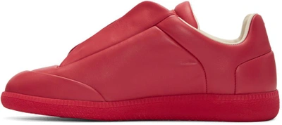 Shop Maison Margiela Red Future Sneakers