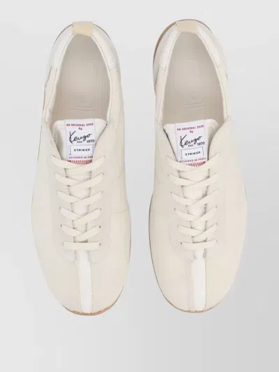 Kenzo Striker Sneaker Low Profile Pull Tab In Neutral