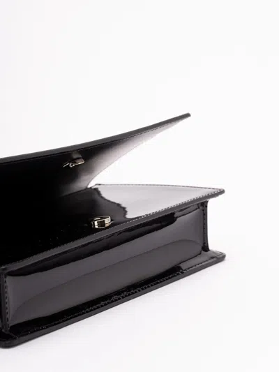 Christian Louboutin Rectangular Clutch Bag Chain Strap Metal Hardware In Multi
