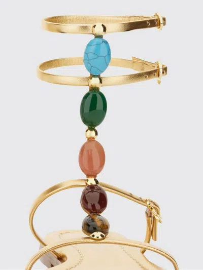 Gianvito Rossi Elegant Leather Sandal Shanti 05 For Women In Multi