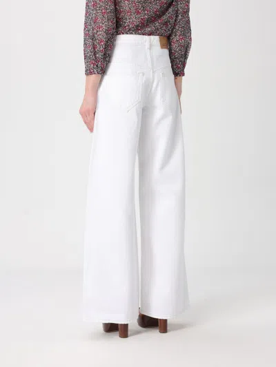 Isabel Marant Lemony Denim Jeans In White