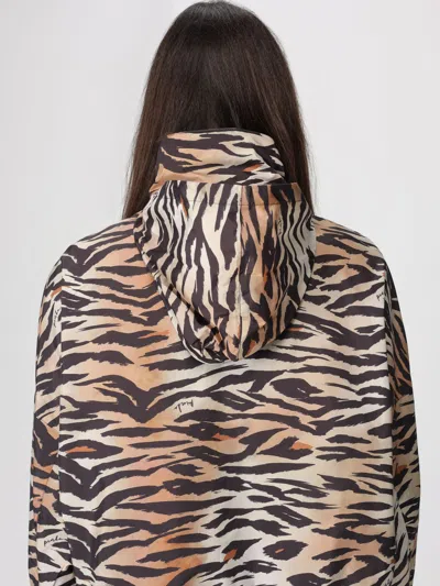 Pinko Multicolor Polyamide Shell Jacket In Multi