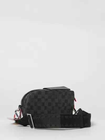Sprayground Logo-patch Backpack In Black
