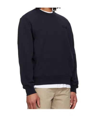 Givenchy Basic Cotton Crewneck Sweatshirt In Black