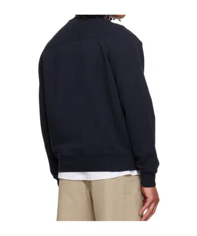 Givenchy Basic Cotton Crewneck Sweatshirt In Black