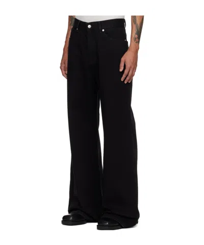 Lu'u Dan Belt Loop Jeans In Black